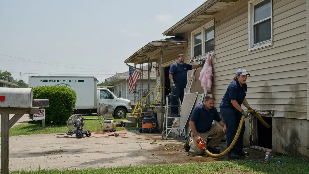 Water Damage Repair in Ecorse, MI near me